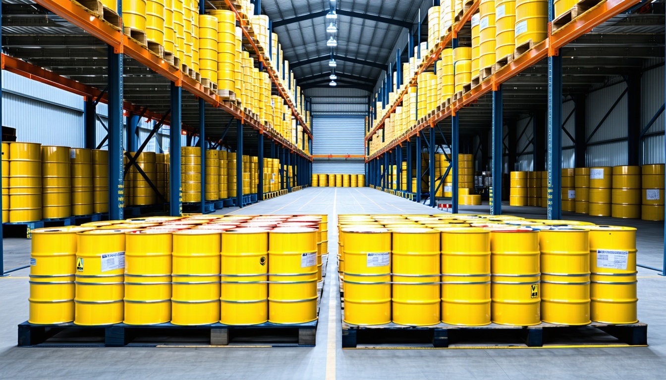 Bulk lubricant import and storage
